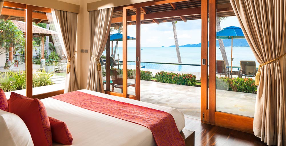 Tawantok Beach Villas - Villa 1 - Outstanding master bedroom outlook